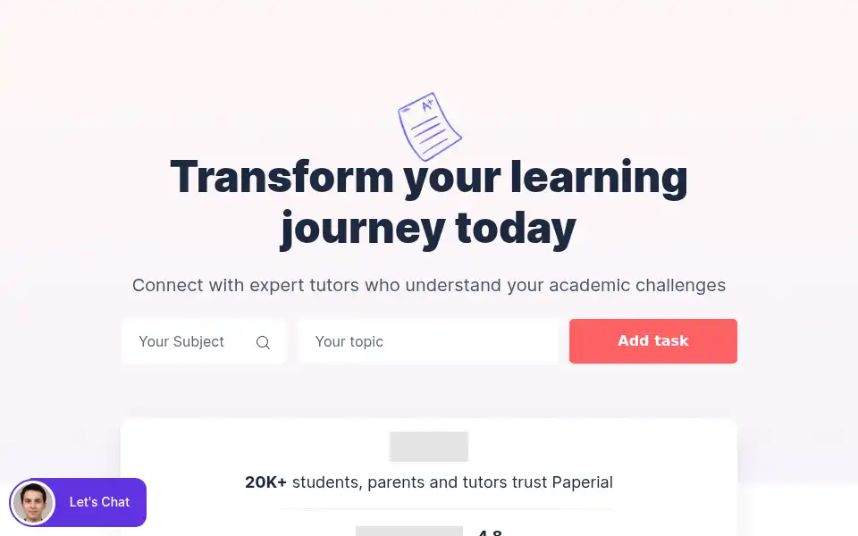 Screenshot of paperial.com