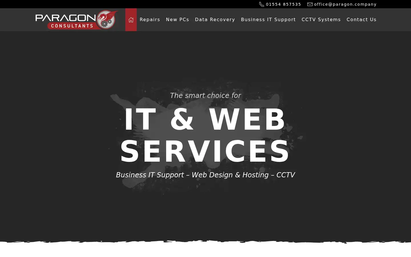 Screenshot of paragonconsultants.co.uk