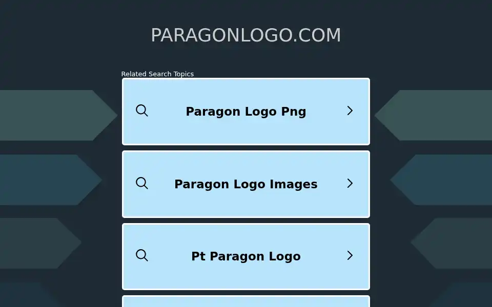 Screenshot of paragonlogo.com