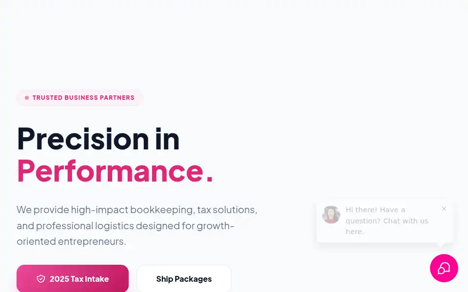Screenshot of paragonparcel.com