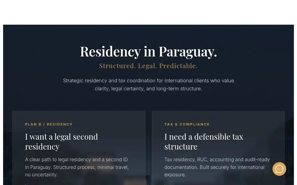 Screenshot of paraguaysimply.com