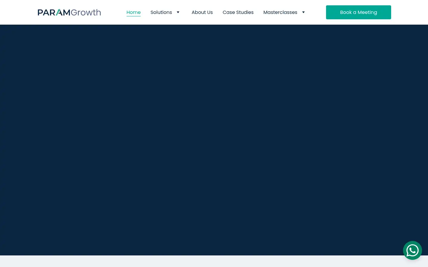 Screenshot of paramgrowth.com