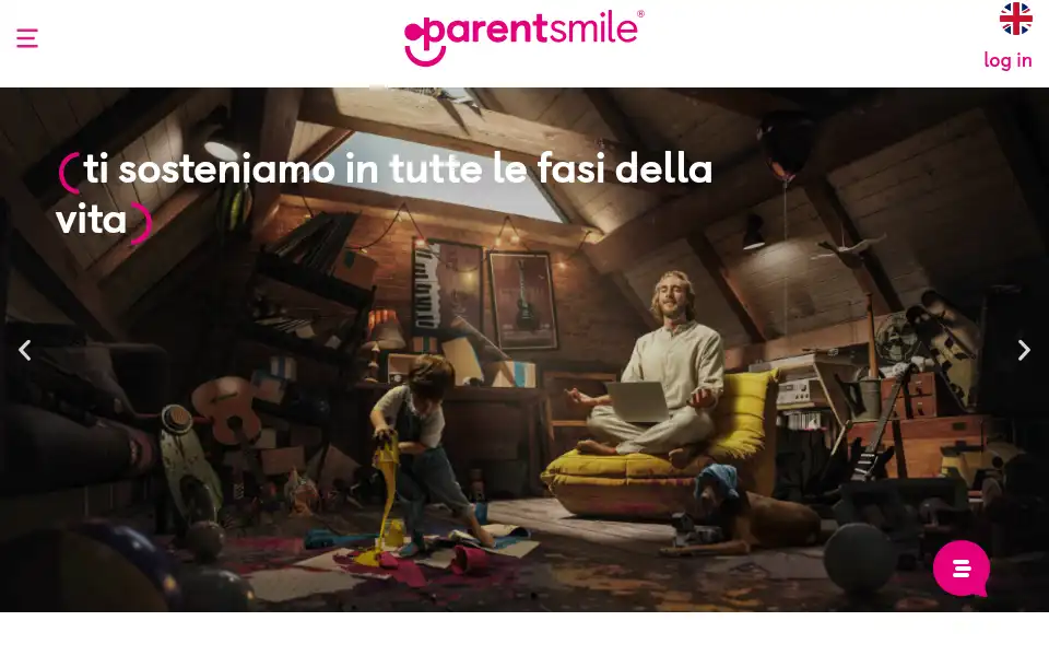 Screenshot of parentsmile.com
