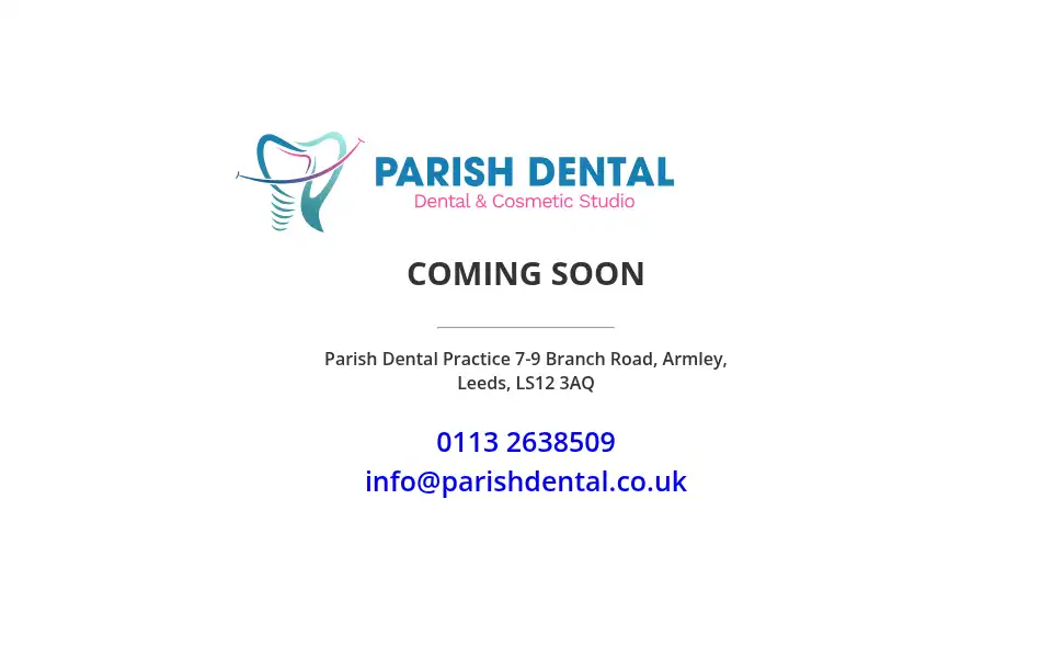 Screenshot of parishdental.co.uk