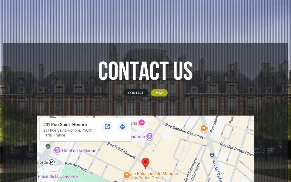Screenshot of parisprestigephotographie.com