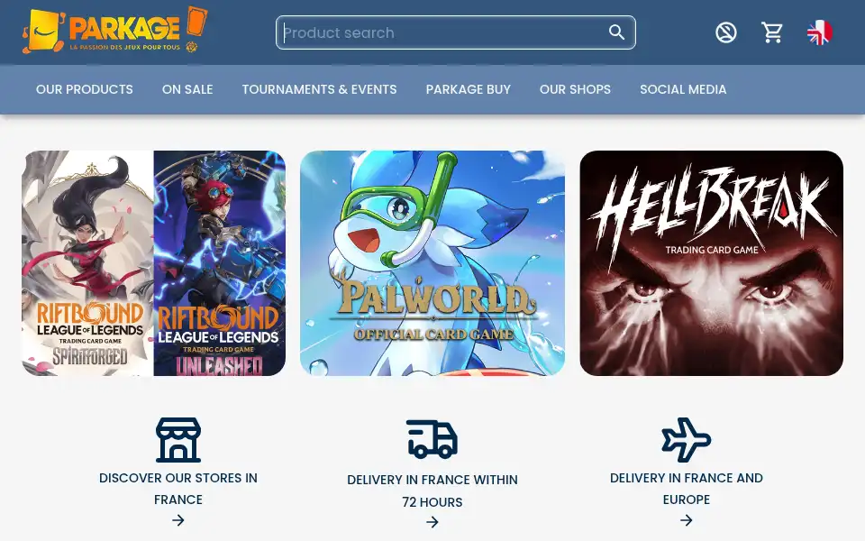 Screenshot of parkage.com