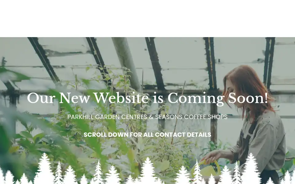 Screenshot of parkhillgardencentre.com