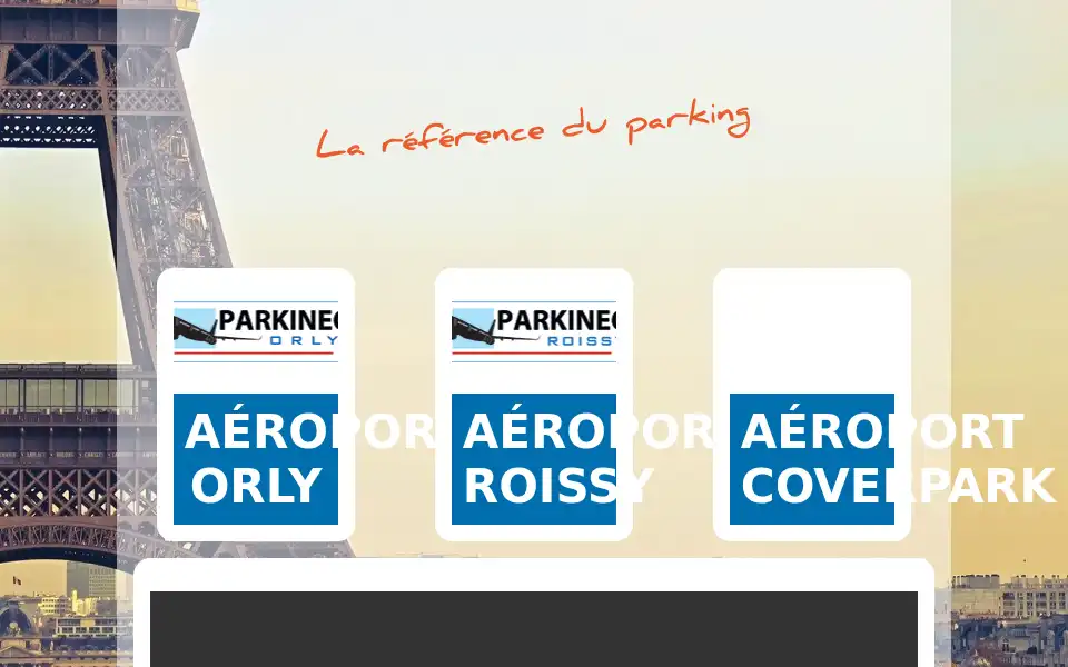 Screenshot of parkineo.com
