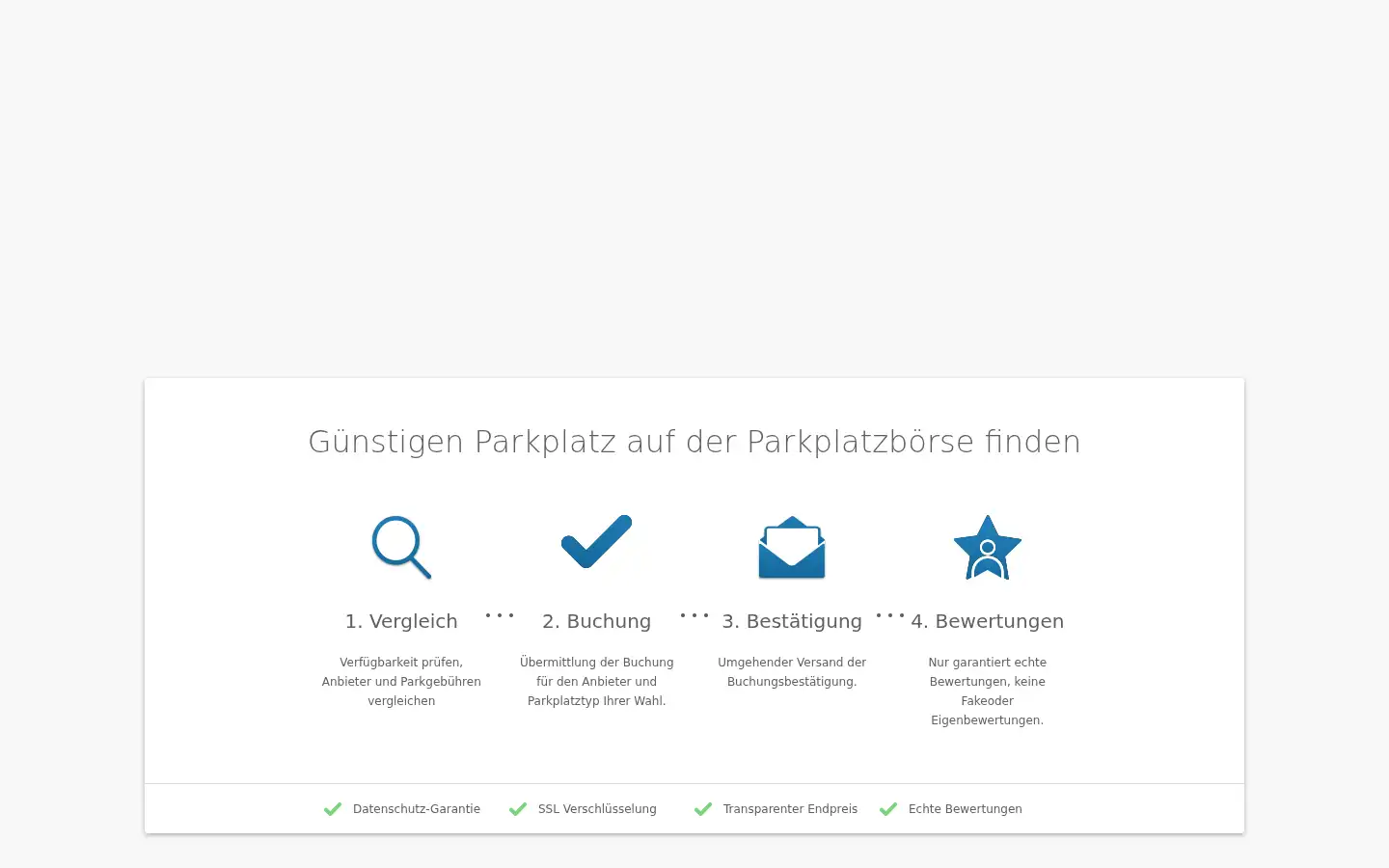 Screenshot of parkplatzboerse.de