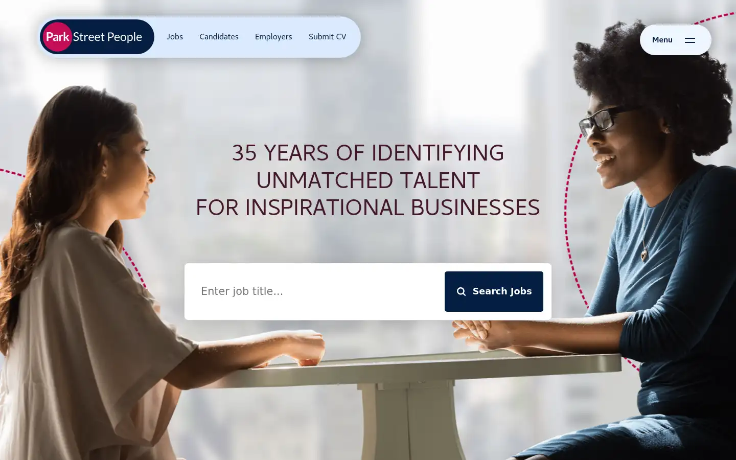 Screenshot of parkstreetpeople.com