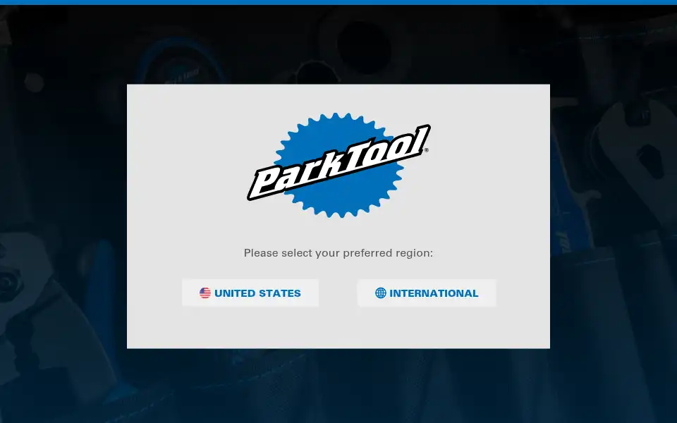 Screenshot of parktool.com