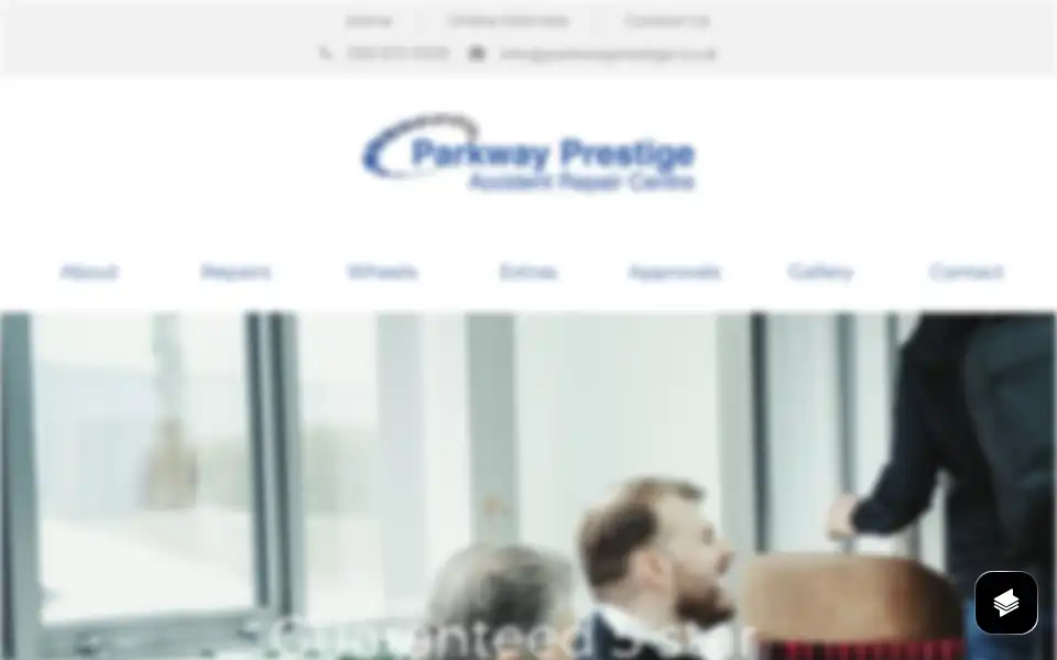 Screenshot of parkwayprestige.co.uk