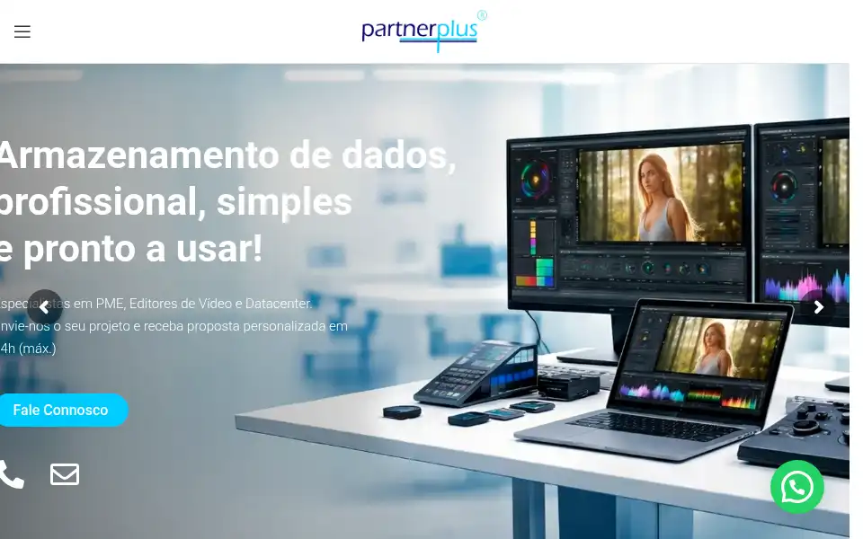 Screenshot of partnerplus.pt
