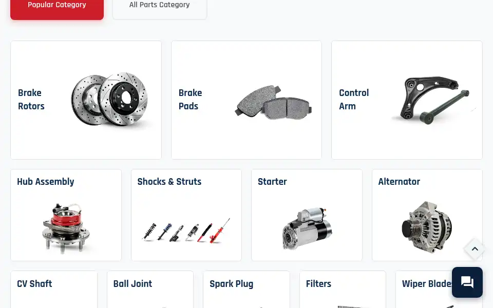 Screenshot of partsmojo.ca