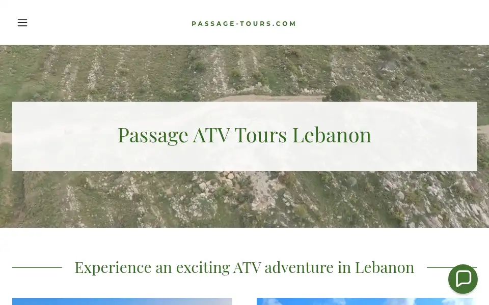 Screenshot of passage-tours.com
