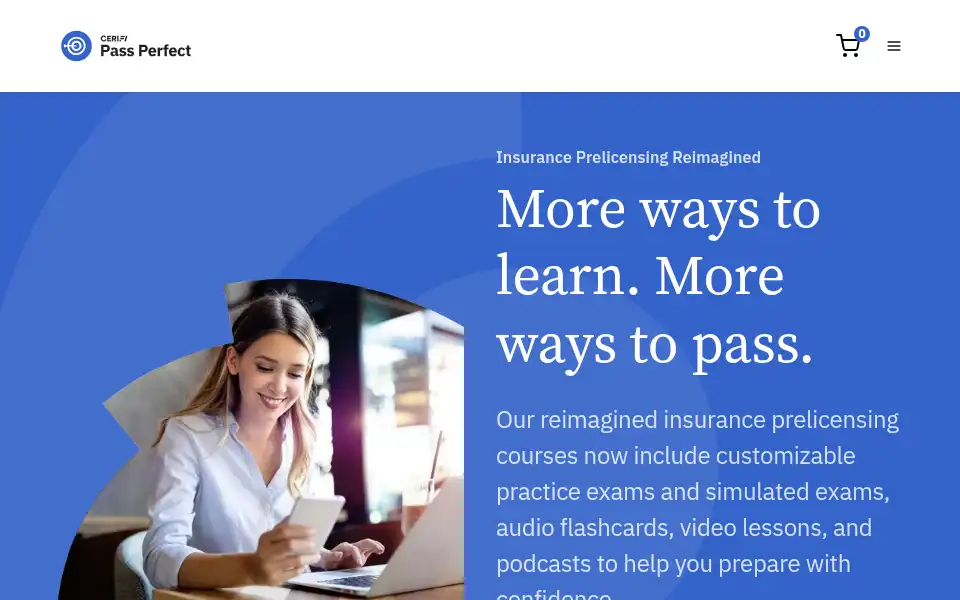Screenshot of passperfect.com