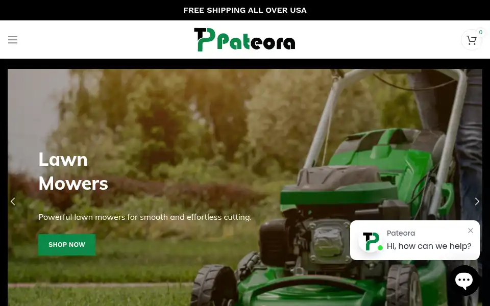 Screenshot of pateora.com