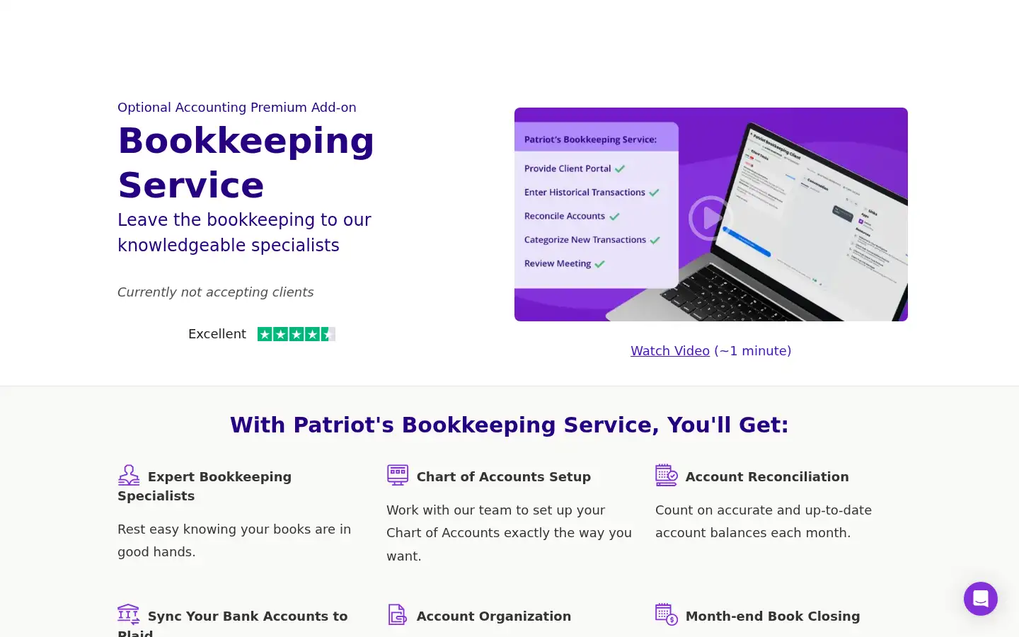 Screenshot of patriotsoftware.com