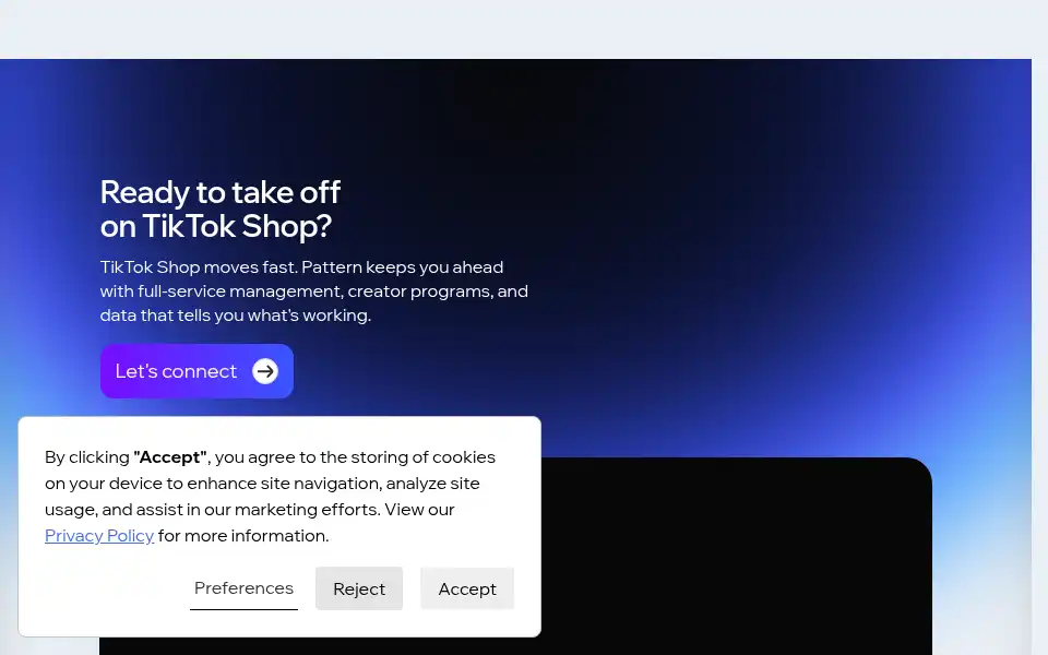 Screenshot of pattern.com