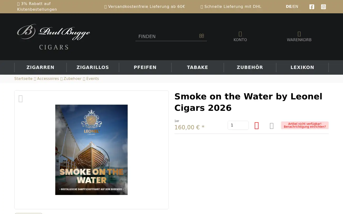 Screenshot of paul-bugge.com