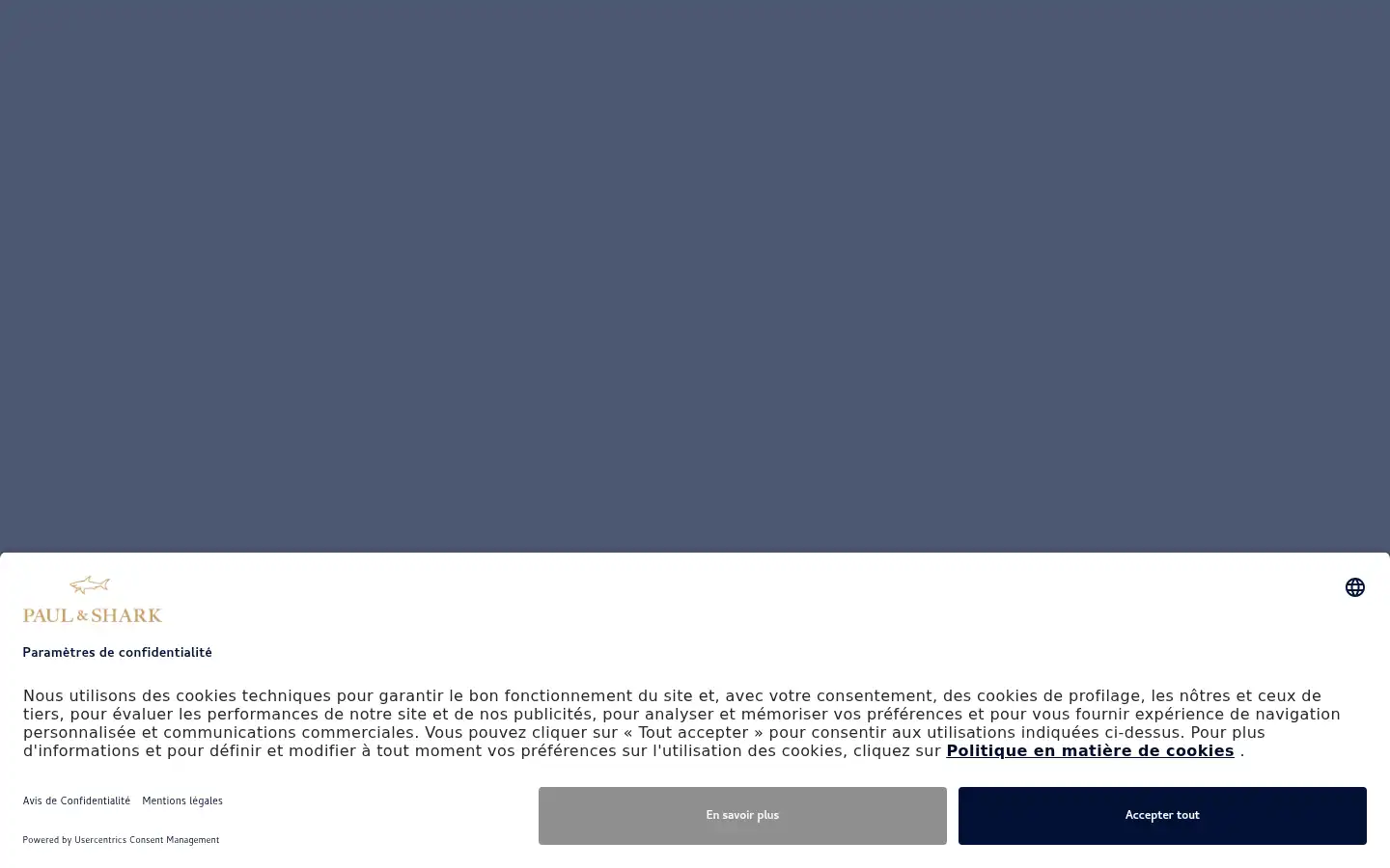Screenshot of paulandshark.com