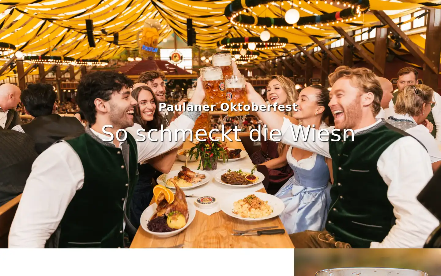 Screenshot of paulaner.de