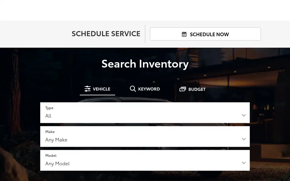 Screenshot of paulytoyota.com