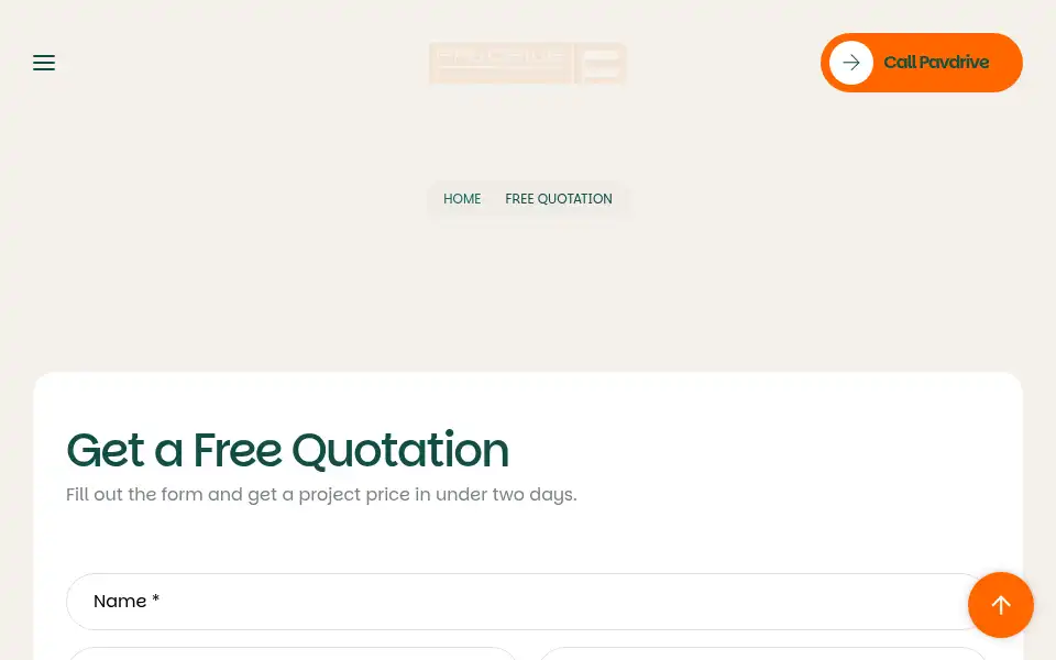 Screenshot of pavdrive.com