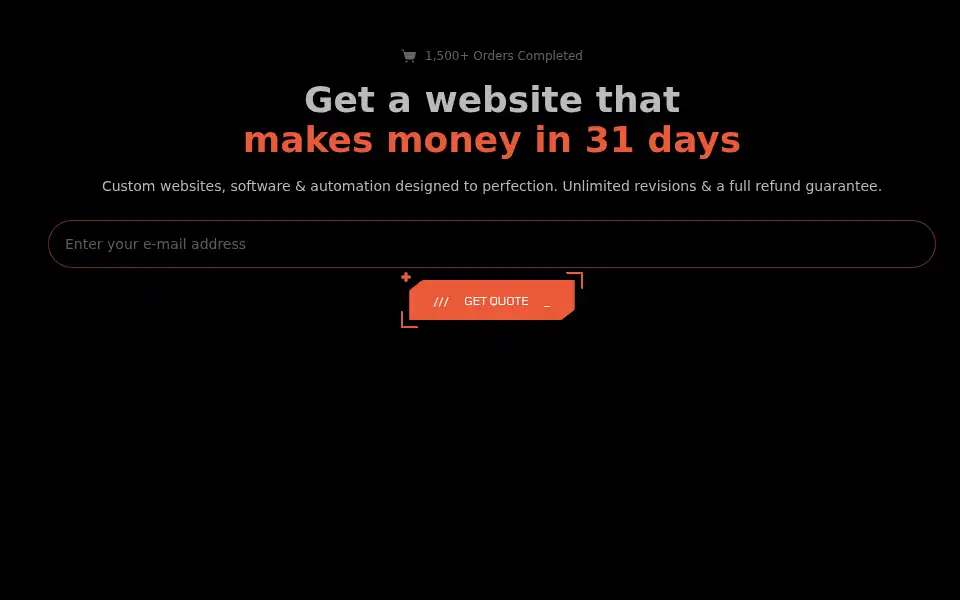 Screenshot of paxerr.com