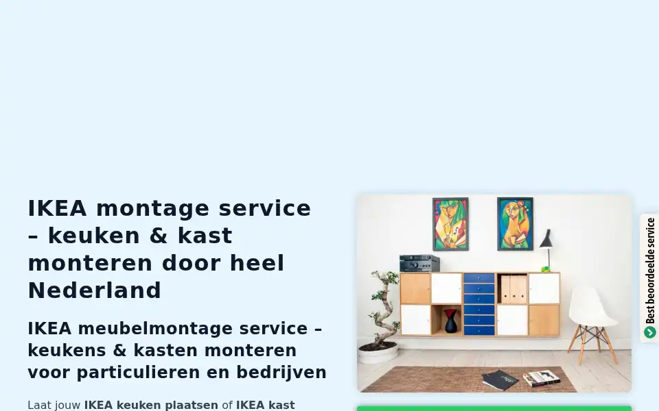 Screenshot of paxmonteur.nl