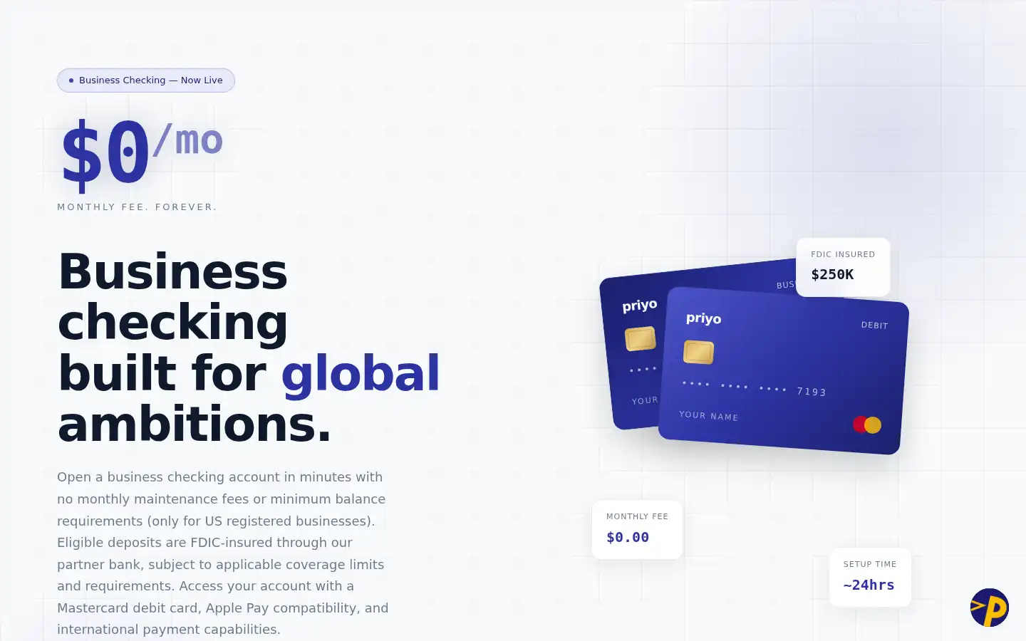 Screenshot of pay.priyo.com