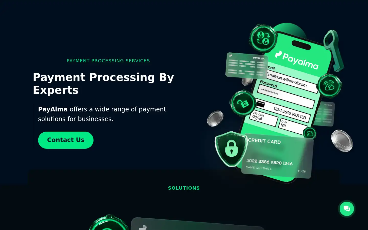 Screenshot of payalma.com