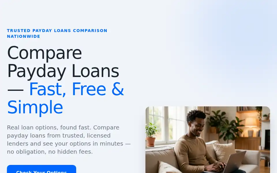 Screenshot of paydayseek.com