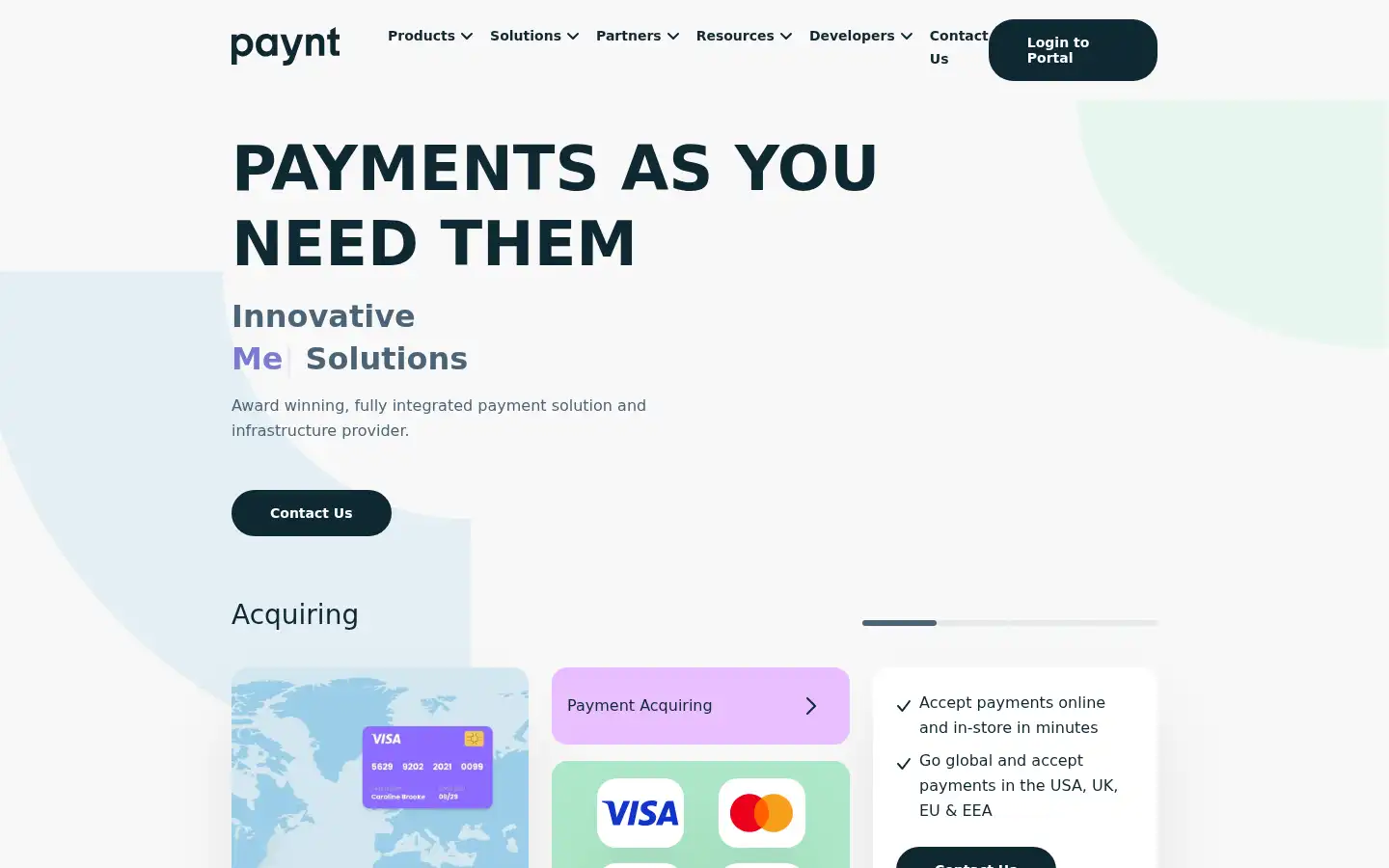 Screenshot of paydoo.com
