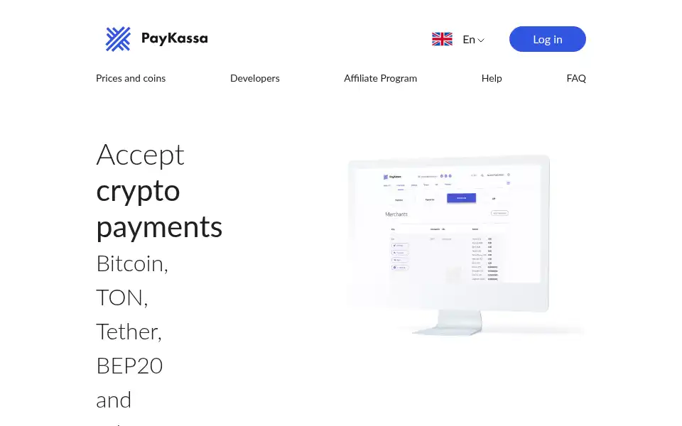 Screenshot of paykassa.pro