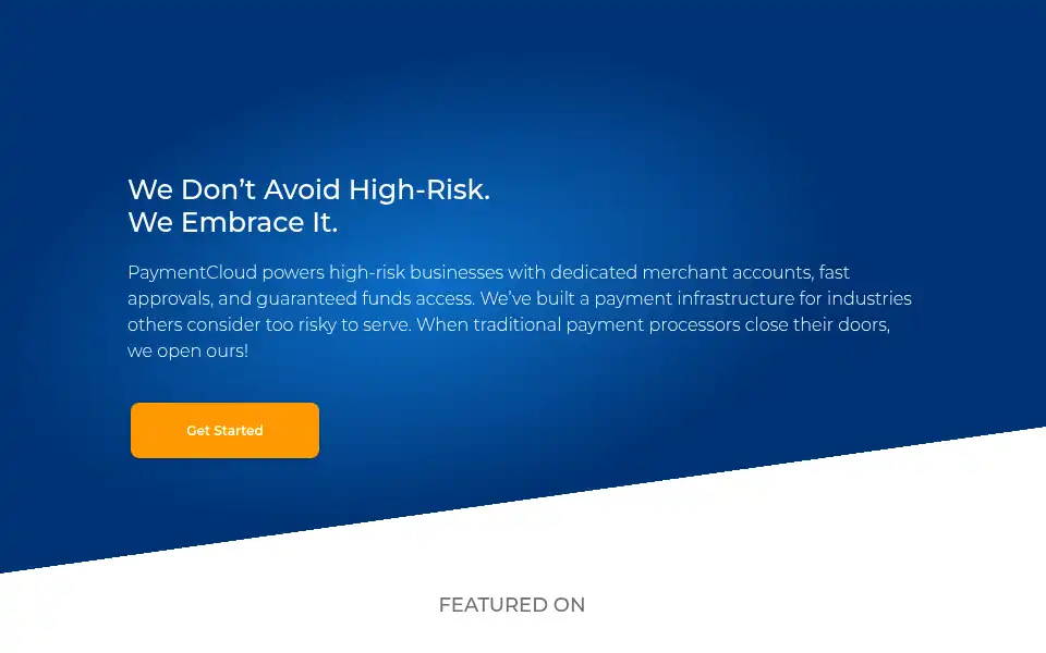 Screenshot of paymentcloudinc.com