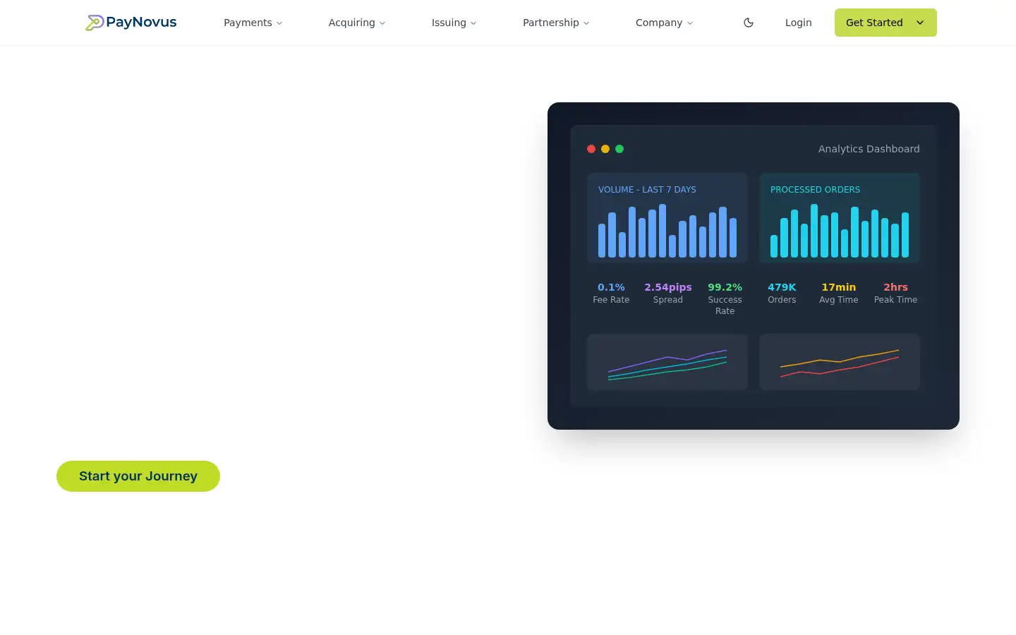 Screenshot of paynovus.com