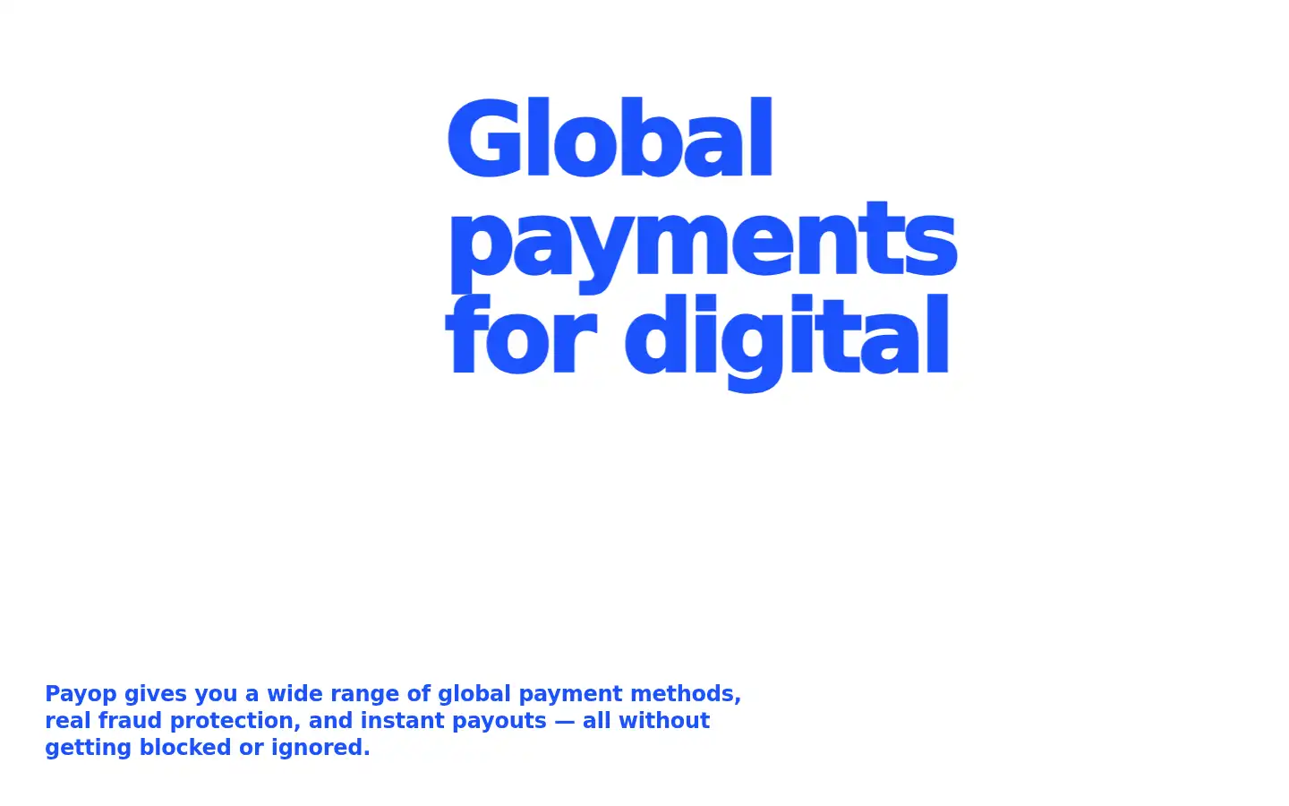 Screenshot of payop.com