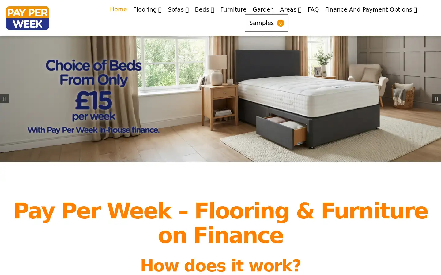 Screenshot of payperweek.co.uk