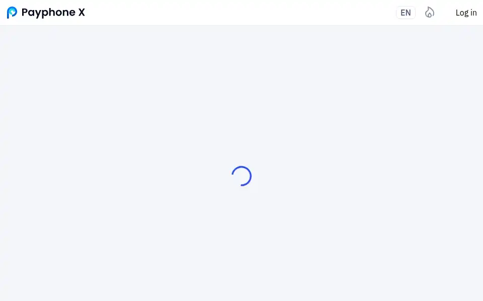 Screenshot of payphone.io