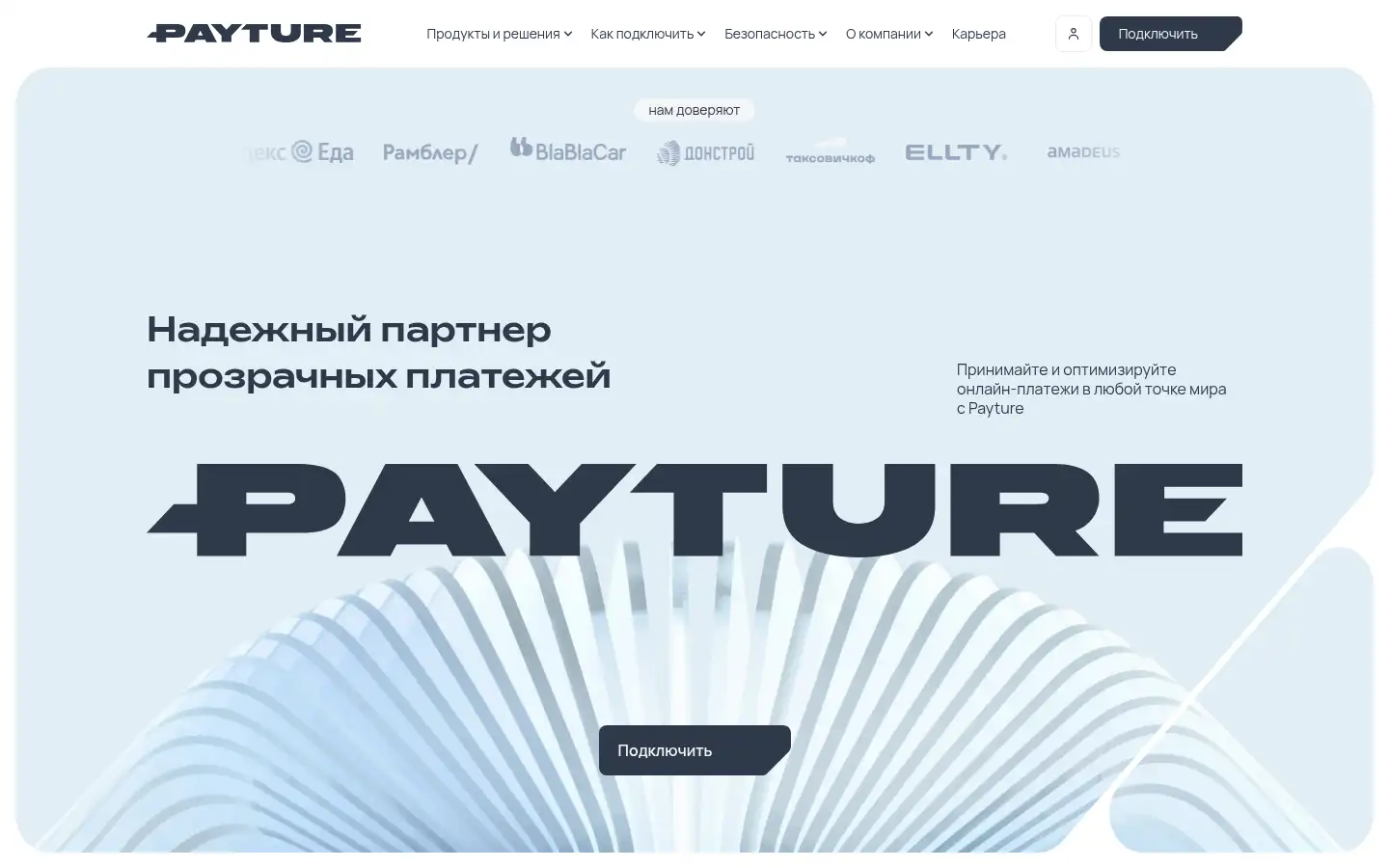 Screenshot of payture.com
