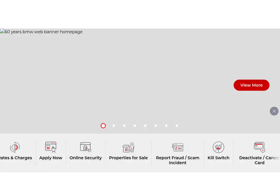 Screenshot of pbebank.com