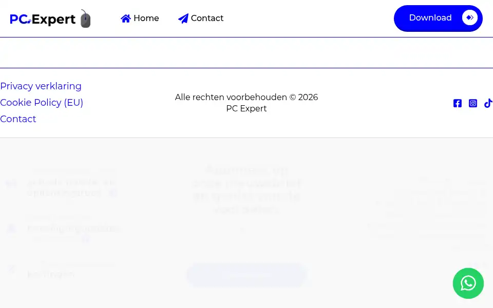Screenshot of pc-expert.nl