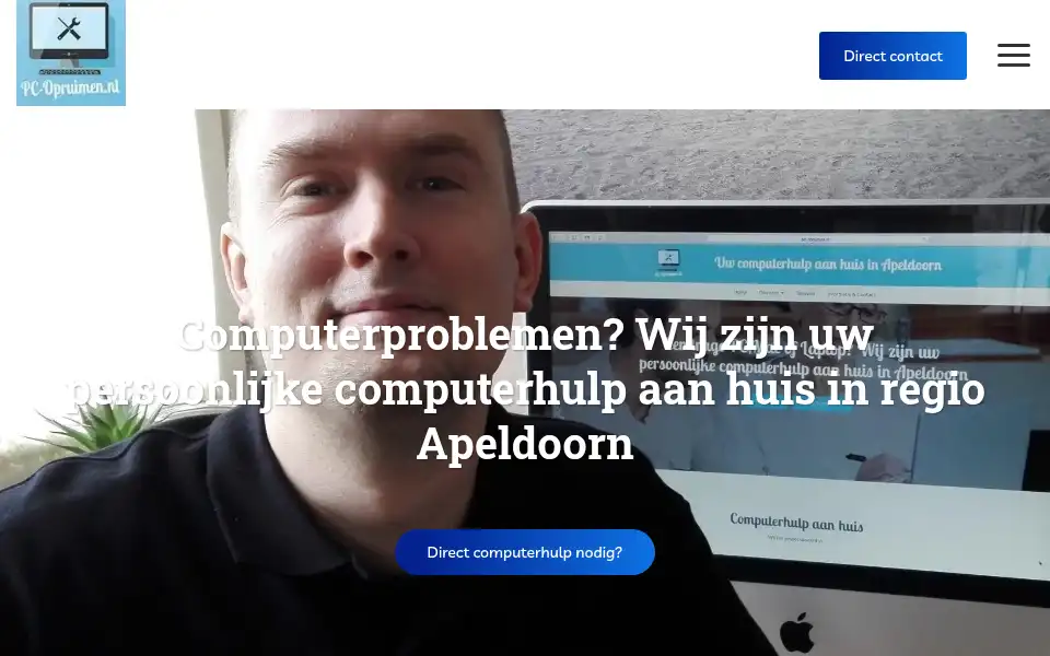 Screenshot of pc-opruimen.nl