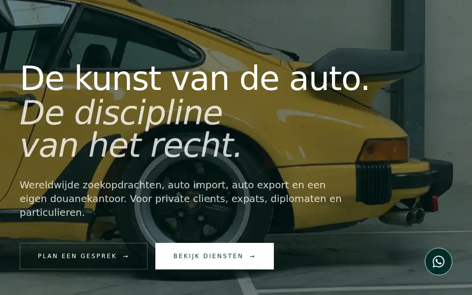 Screenshot of pcautoimport.nl
