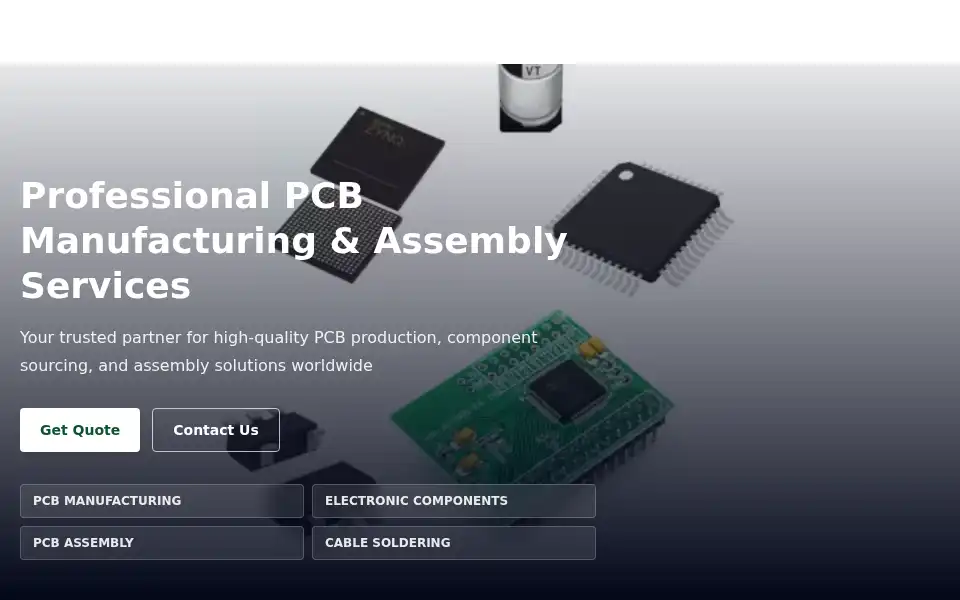 Screenshot of pcbassemblymfg.com