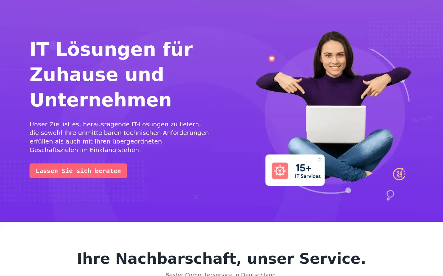 Screenshot of pcbeheben.de