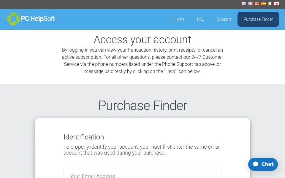 Screenshot of pchelpsft.com