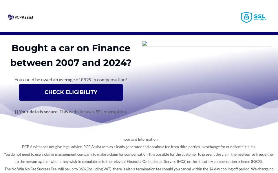 Screenshot of pcpassist.co.uk