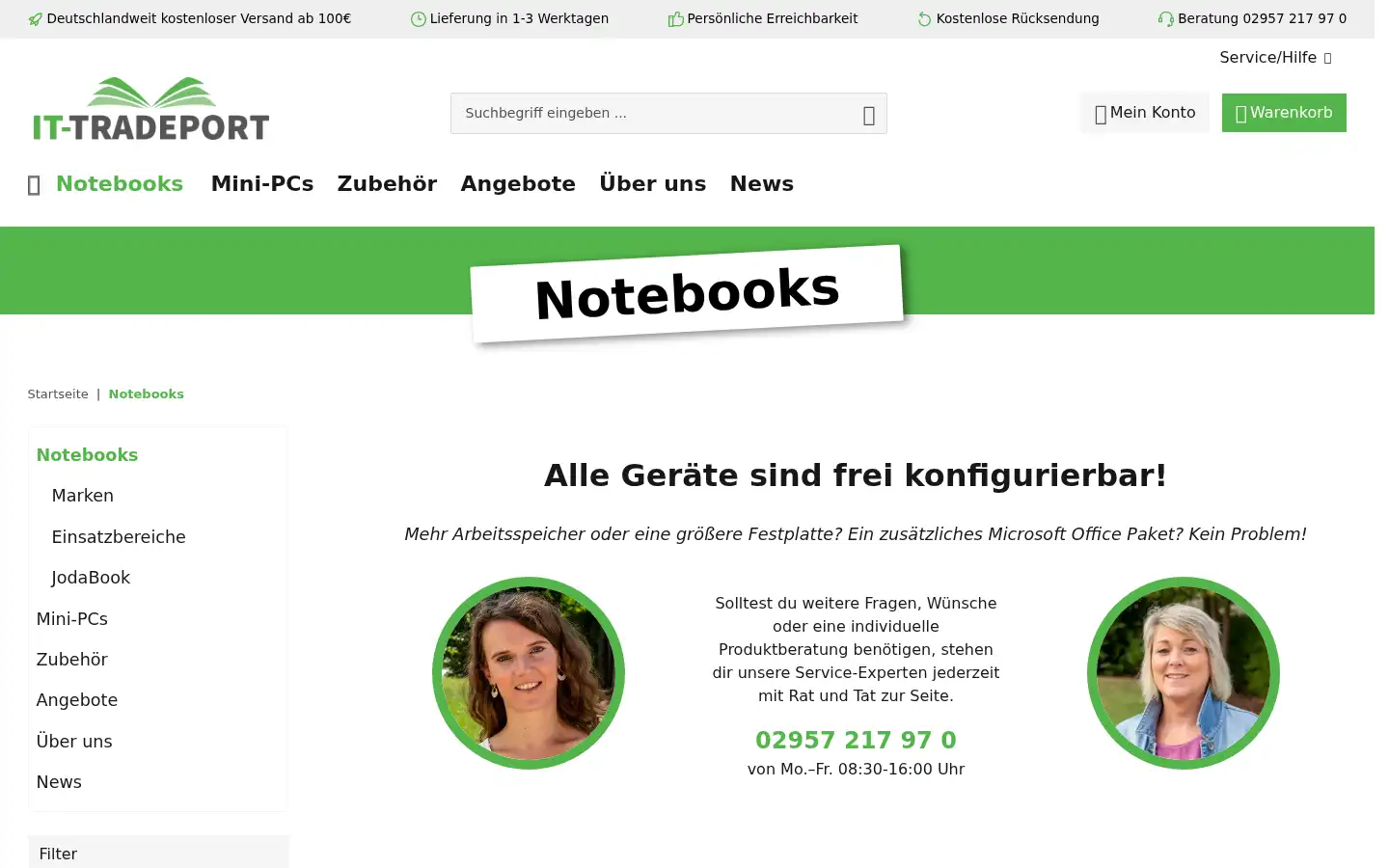 Screenshot of pcshop-etteln.de